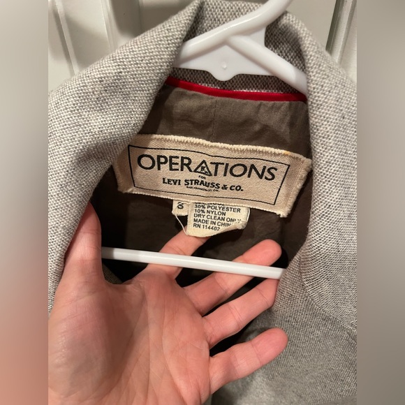 Levis gray tailored jacket - Picture 2 of 3